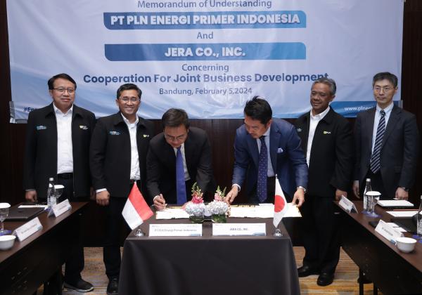 PLN Gandeng Perusahaan Jepang Kembangkan Bisnis Energi Primer dari Gas hingga Hidrogen Hijau