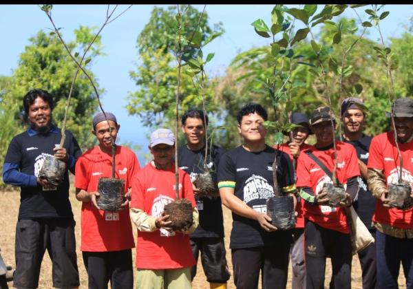 Telkom Dukung Pemulihan 82,1 Ha Lahan Kritis melalui Reboisasi 33.800 Bibit Pohon