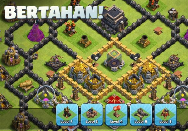 Link Download Class of Clans Mod v16.253.15 for Android Unlimited Money, Bangung Kerajaan Lebih Seru