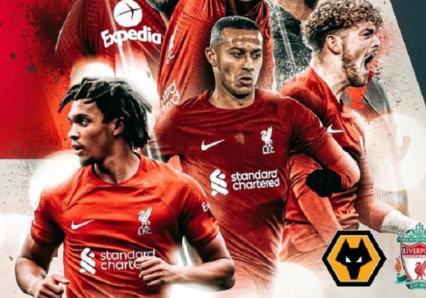 Link Live Streaming Liga Inggris 2022/2023: Wolves vs Liverpool