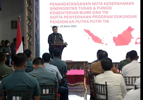 PLN Dukung Sinergi Kementerian BUMN dan TNI, Maksimalkan Sumber Daya hingga Pengamanan Aset