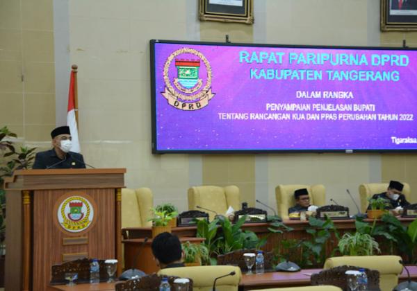 PPAS 2022 Pemkab Tangerang Alami Defisit Anggaran Rp500 Miliar