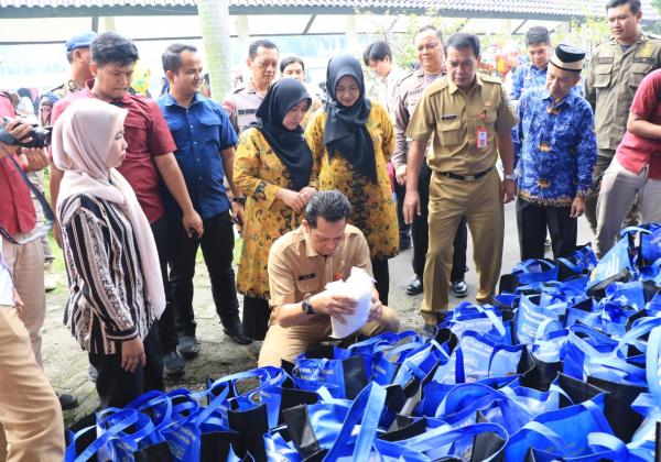 Bazaar Ramadan Pemkab Tangerang Sukses Digelar, Hitungan Jam Ribuan Paket Sembako Murah Habis Terjual