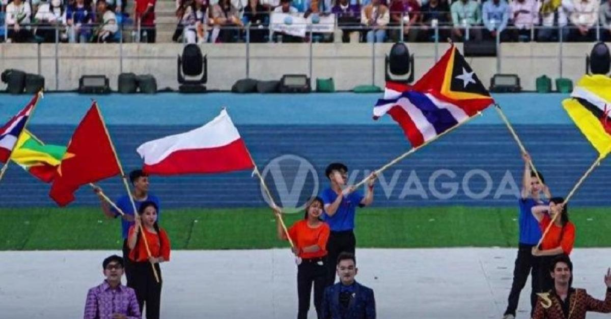 Insiden Bendera Indonesia Terbalik, Menpora Kamboja Bertemu Menpora Dito