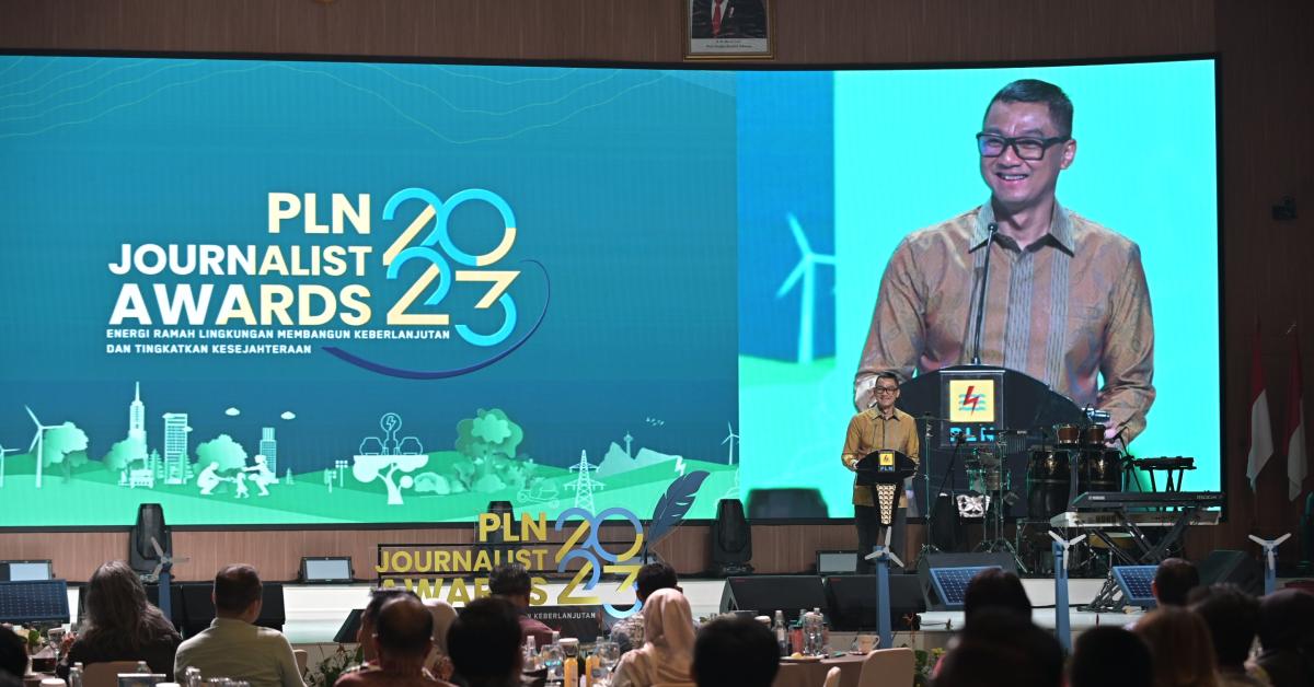 Angkat Tema Energi Ramah Lingkungan, 18 Karya Jurnalistik Terima Penghargaan Dirut dalam PLN Journalist Awards 2023
