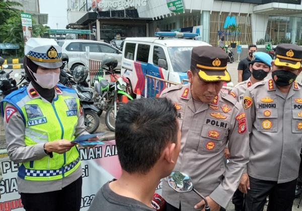 500-an Lebih Pengendara Terjaring Operasi Zebra Jaya 2022 di Bekasi, Paling Banyak Gak Pakai Helm