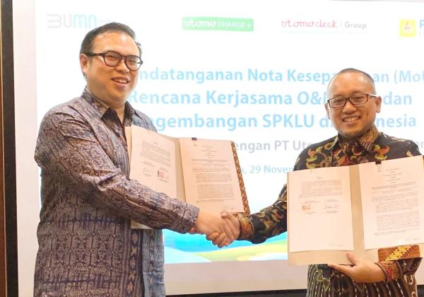 Kembangkan PLTS dan SPKLU, Wujud Kolaborasi Haleyora Power dan Utomodeck Group dorong Transisi Energi