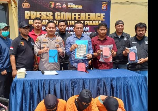 Empat Kali Beraksi di Tangerang, Komplotan Curanmor Diringkus Polisi!