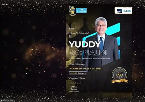 Direktur bank bjb Raih Penghargaan Best CEO 2023 dari The Iconomics