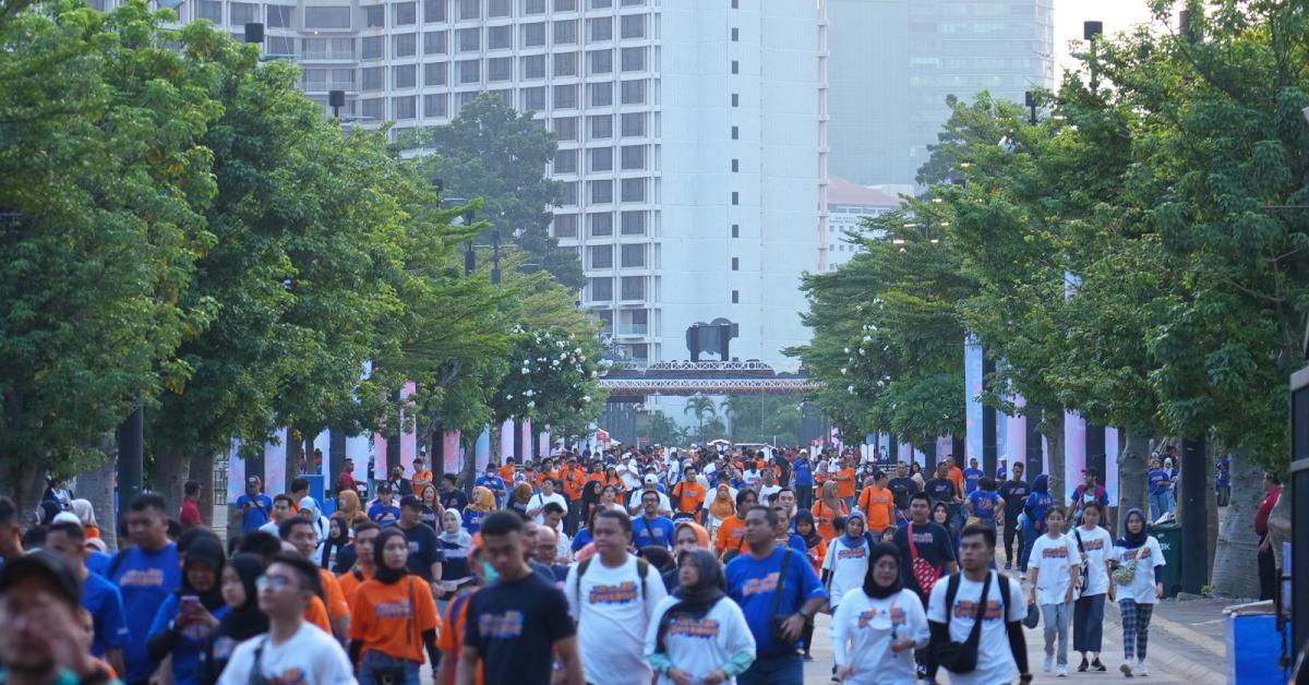 Rayakan HUT ke-128 BRI, Lebih Dari 50 Ribu Insan BRILiaN Berkumpul di Gelora Bung Karno