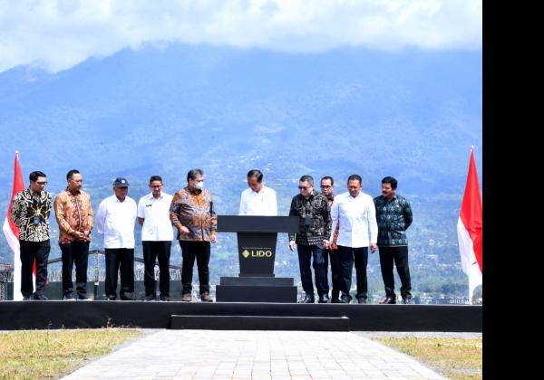 KEK Lido Diresmikan, Jokowi: Bisa Nonton Konser Musik atau Kayak Hollywood 