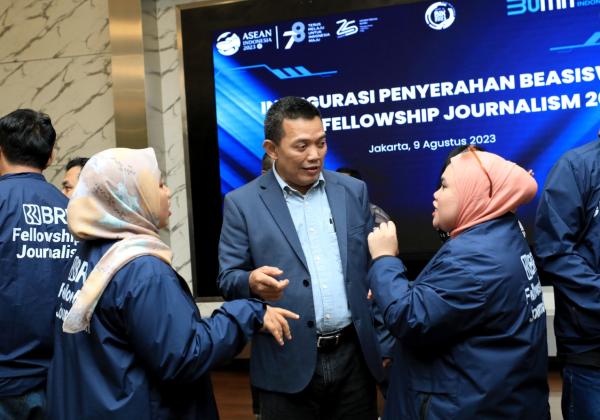 Inagurasi BRI Fellowship Journalism 2023, 45 Jurnalis Resmi Peroleh Beasiswa S2