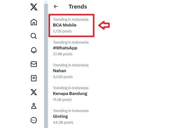 Error! BCA Mobile Trending di X, Pelanggan Mengeluh Gak Bisa Transaksi