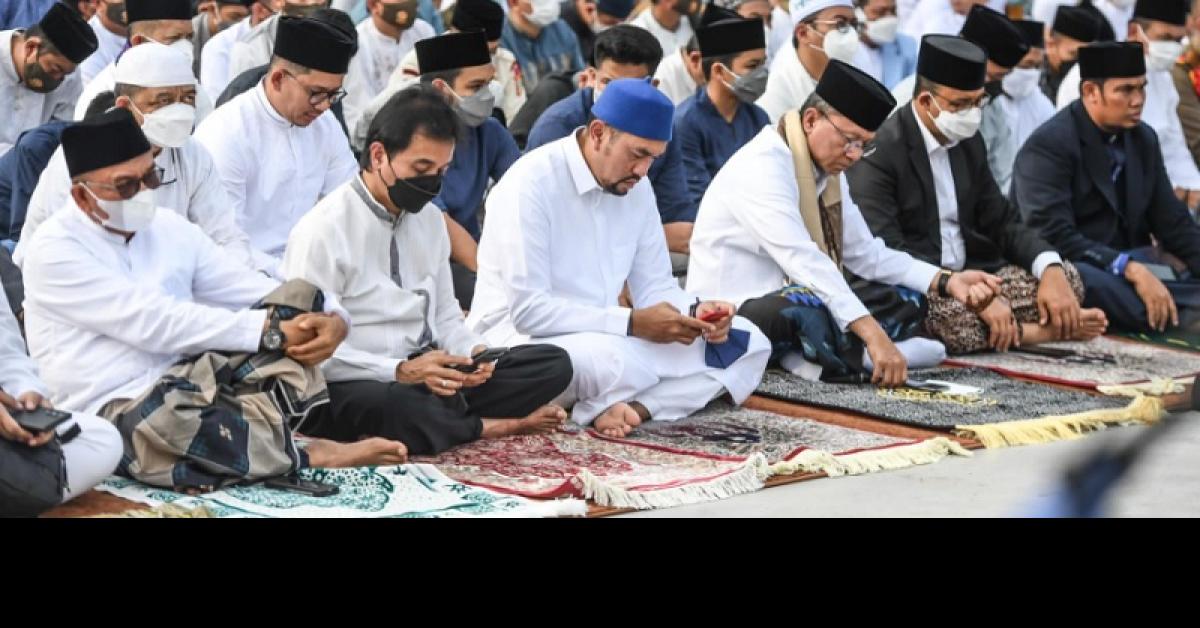 Roy Suryo Beri Pesan Curhat, Setelah Ikut Shalat Idulfitri di JIS