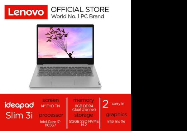 Spesifikasi Laptop Lenovo Idea Pad Slim 3i, Harga Rp 5 Jutaan