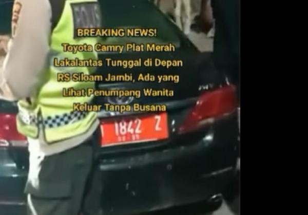 Mobil DPRD Jambi Kecelakaan Bersama Wanita Tanpa Busana, Ternyata Milik Kasubbag Rumah Tangga dan Aset