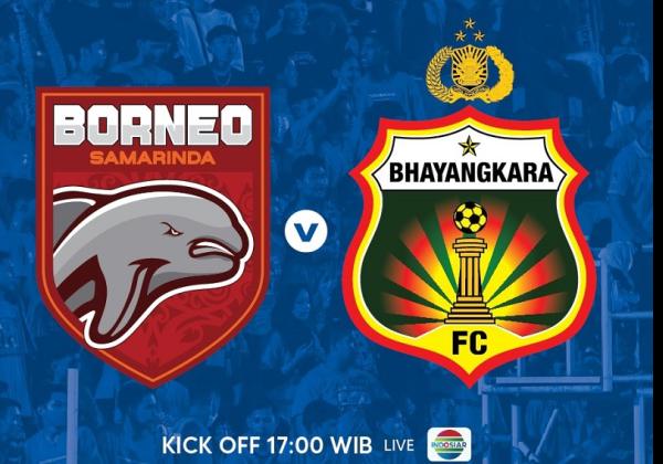 Link Live Streaming BRI Liga 1 2022/2023: Borneo FC vs Bhayangkara FC 