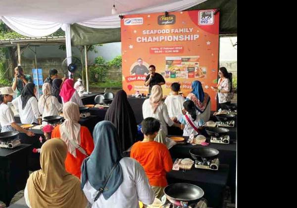Fiesta Seafood Gelar 'Seafood Family Championship' Ajak Keluarga Masak Olahan Ikan Laut