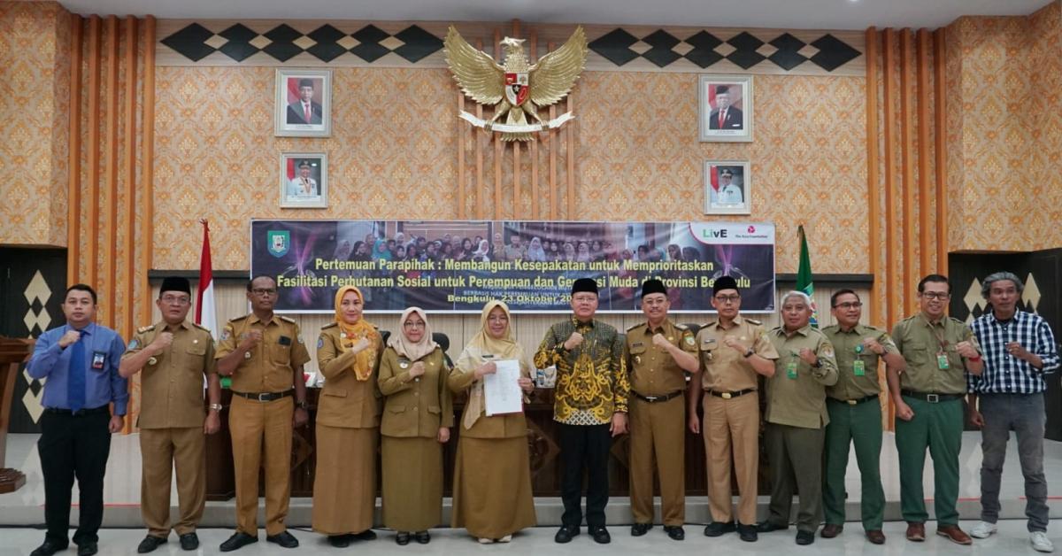 Konsisten Dukung perempuan dalam Pemanfaatan Hutan, Pemprov Terima Tim Pemeriksa LKPD 2023 
