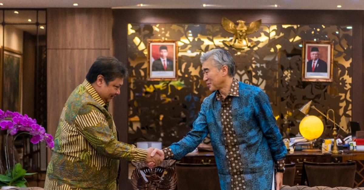 Terima Dubes AS, Menko Airlangga Bahas Partnership for Global Infrastructure and Investment