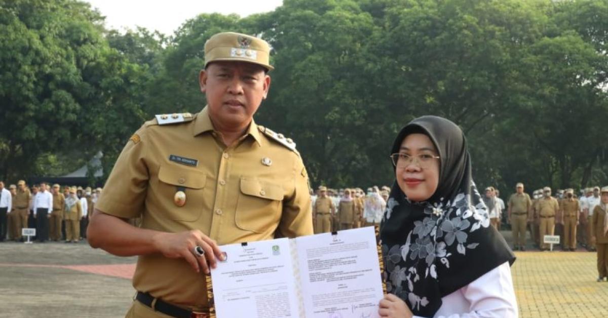 KPU dan Pemkot Bekasi Tandatangani kerjasama Pemilu Damai