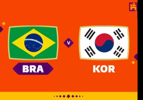 Link Live Streaming 16 Besar Piala Dunia 2022: Brasil vs Korea Selatan
