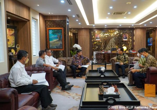 Menko Airlangga Terima Kunjungan Dubes Korsel, Ini yang Dibahas