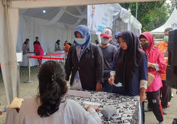 Safari Ramadhan BUMN, Brantas Abipraya Gelar Pasar Murah 1000 Paket Sembako