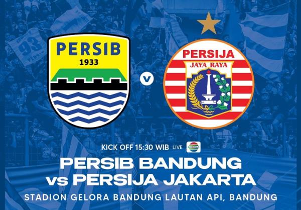 Link Live Streaming Laga Tunda BRI Liga 1 2022/2023: Persib Bandung vs Persija Jakarta