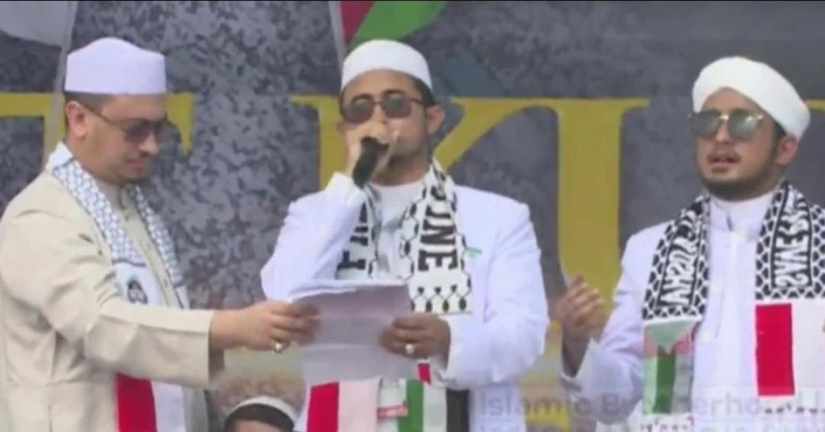 Absen Hadir Acara Reuni 212 di Monas, Habib Rizieq Minta Maaf Harus Jaga Istri