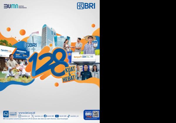 HUT ke-128 BRI, Nasabah Bisa Nikmati Promo Meriah di Berbagai Merchant
