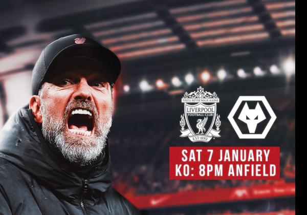 Link Live Streaming Piala FA 2022/2023: Liverpool vs Wolves