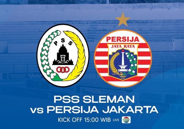 Link Live Streaming BRI Liga 1 2022/2023: PSS Sleman vs Persija Jakarta