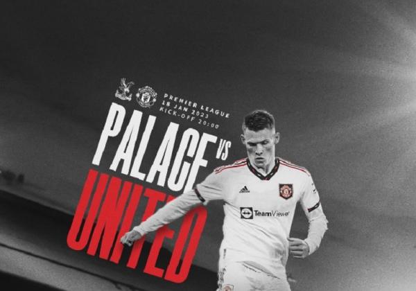 Link Live Streaming Laga Tunda Liga Inggris 2022/2023: Crystal Palace vs Man United