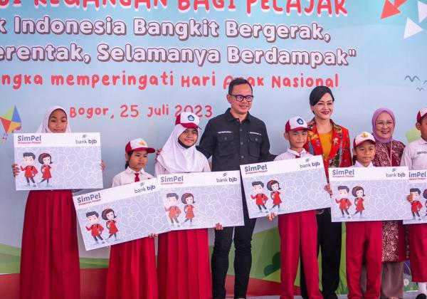 Peringati Hari Anak Nasional, OJK dan bank bjb Gelar Kampanye Ayo Menabung di Bogor