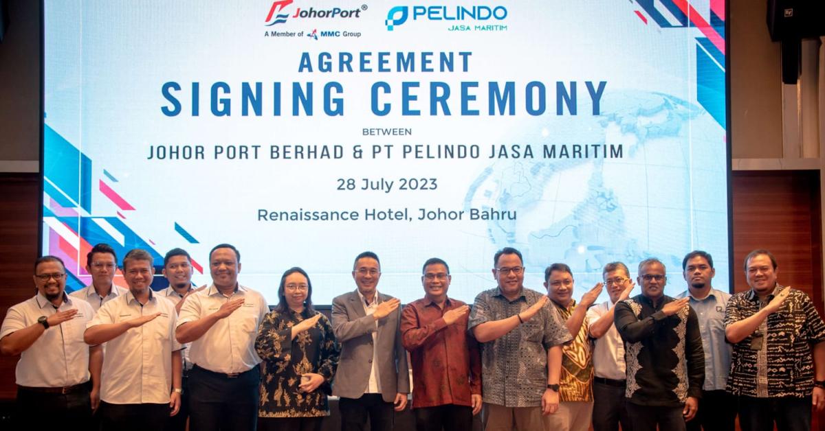 Gandeng Johor Port, SPJM Kolaborasi Perkuat Layanan Marine