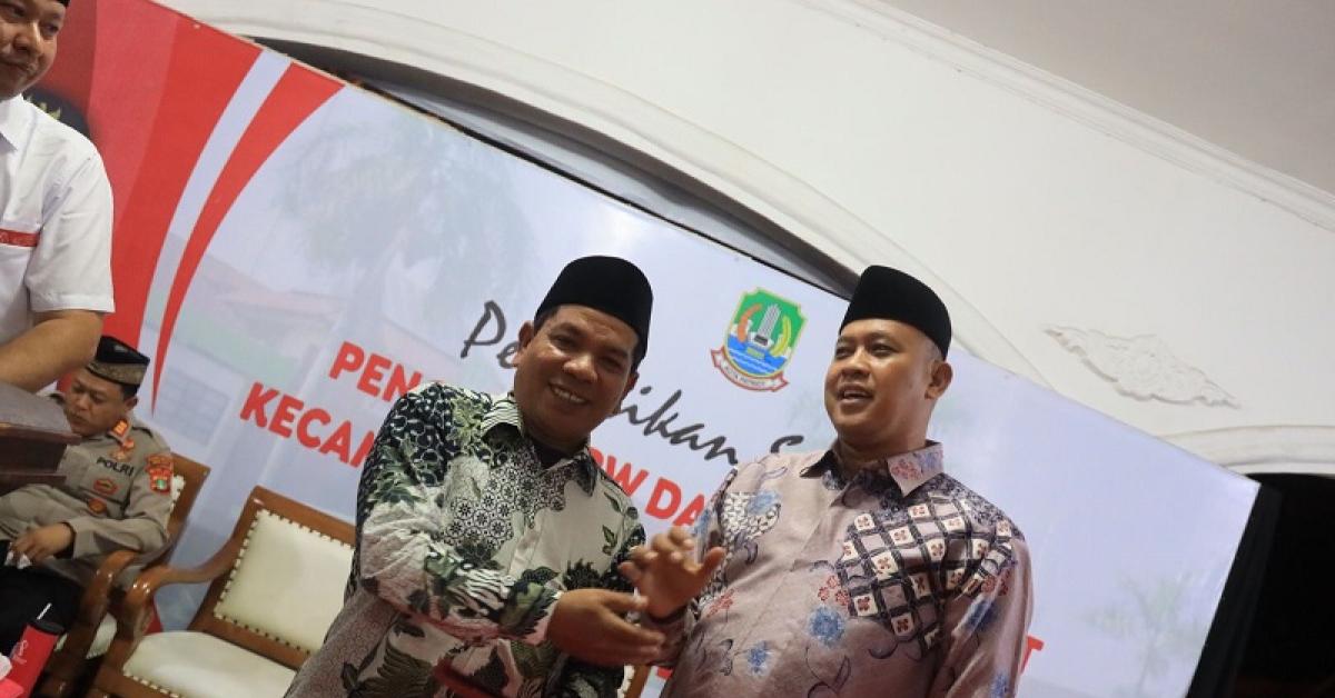 Hadir Pelantikan RT RW, Plt Wali Kota Bekasi Sampaikan Harus Amanah