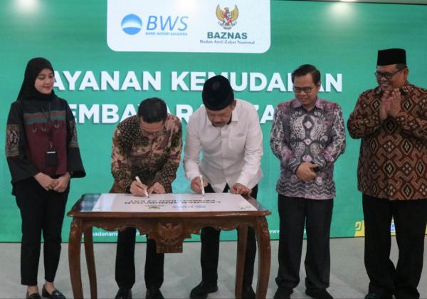 Dukung Gerakan Nikmatnya Berzakat, BAZNAS dan Bank Woori Saudara Beri Kemudahan Layanan ZIS