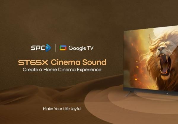 SPC Hadirkan Smart TV ST65X: Dilengkap Soundbar Tanam dengan Harga 7 Jutaan