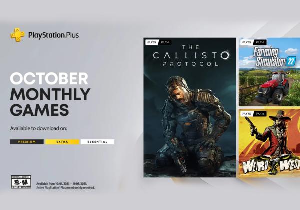 PlayStation Plus Free Games Rilis 3 Game Gratis Oktober: Callisto Protocol, Farming Simulator 22, Weird West
