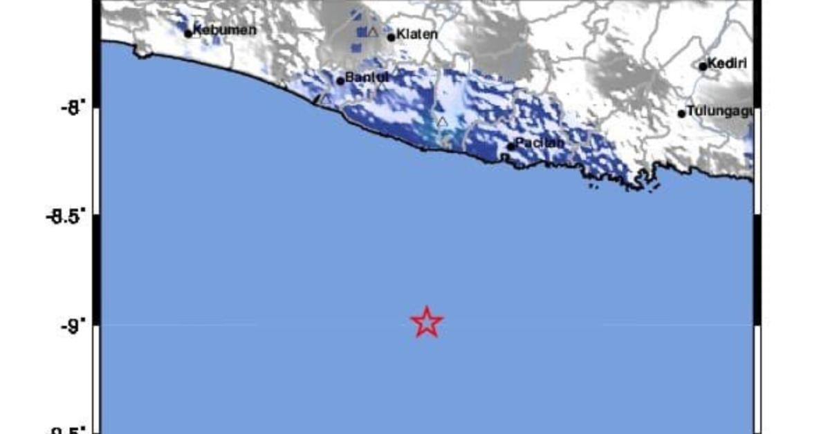 Selain Gempa Sukabumi, Gempa Magnitudo 4,7 Juga Guncang Pacitan