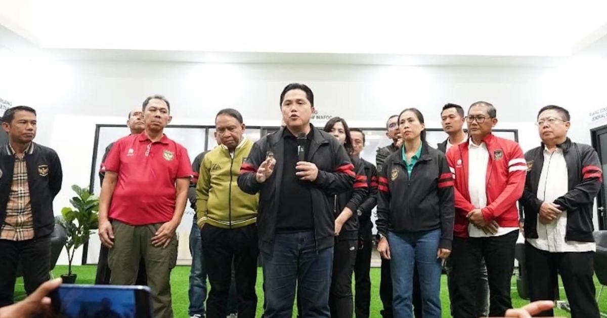 Buntut Aksi Rasisme, Erick Thohir Setuju Liga 1 Dihentikan Sementara