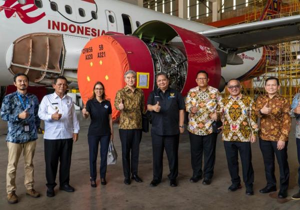 Menko Airlangga Dorong Bisnis Aviasi Berbasis MRO Dilakukan di Tanah Air