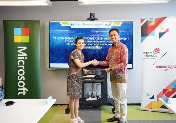 Telkom Perkuat Kemitraan dengan Microsoft Melalui Otorisasi Telkomsigma sebagai Licensing Solution Partner