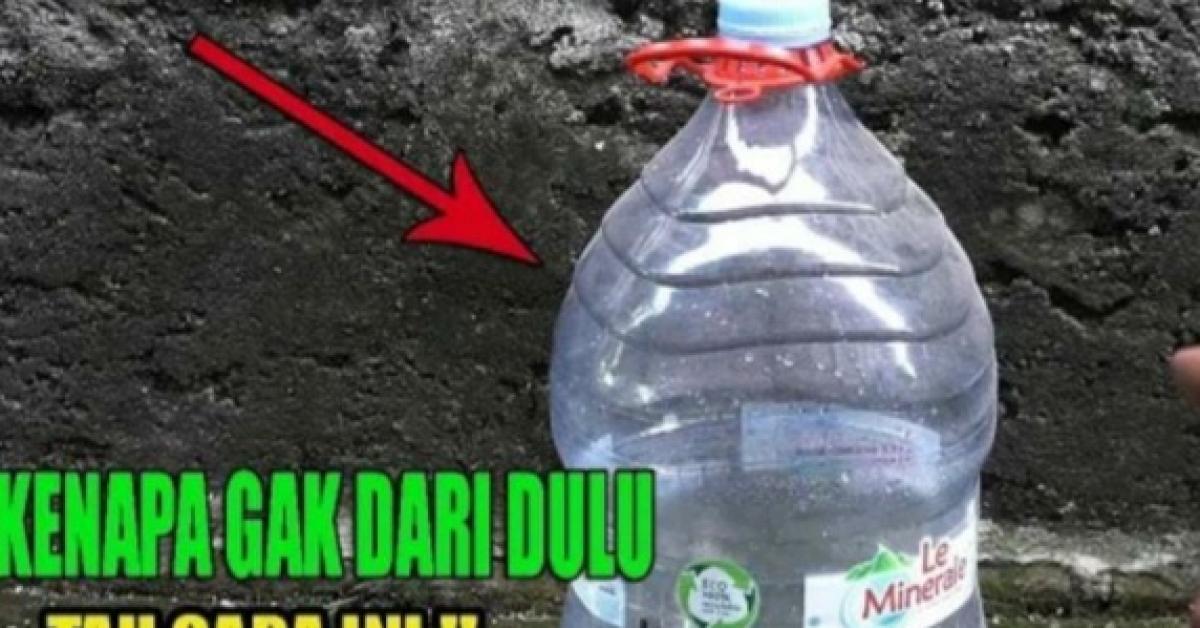 Tips Mengubah Galon Bekas Menjadi Hiasan Rumah Cantik dan Mudah Dibuat 
