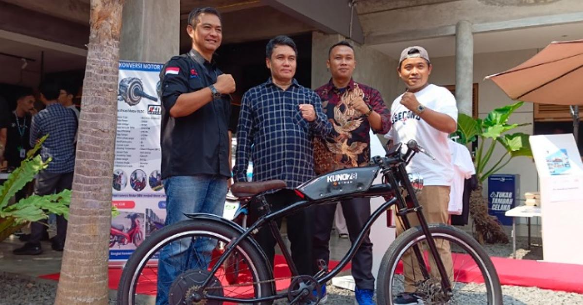 Kemenperin Kenalkan Kendaraan Listrik Rancangan Sepeda Listrik IKM