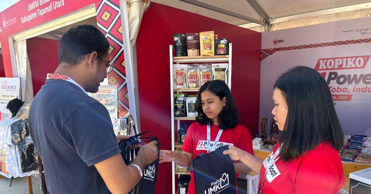 PaDi UMKM Tingkatkan Peran Pelaku Bisnis Lokal Sumut pada Ajang F1H2O