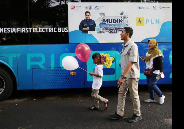 Mudik Unik Bersama PLN, Jakarta-Bandung Gratis Naik Bus Listrik