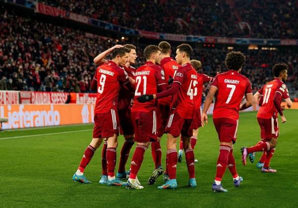 Liga Champions Bayern vs Salzburg 7 - 1: Die Roten Lolos ke Babak 8 Besar