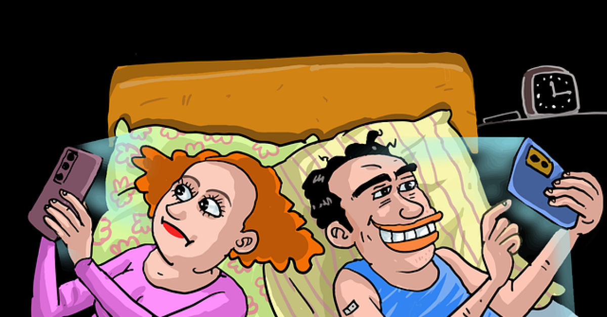 Main HP yang seperti Ini di Atas Tempat Tidur Bisa Picu Kebutaan